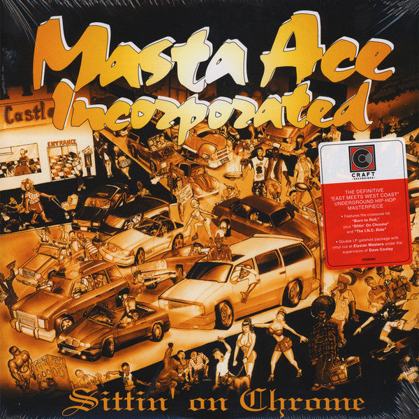 Inc. Masta Ace – Sittin' on Chrome (2 LP) 🇺🇸
