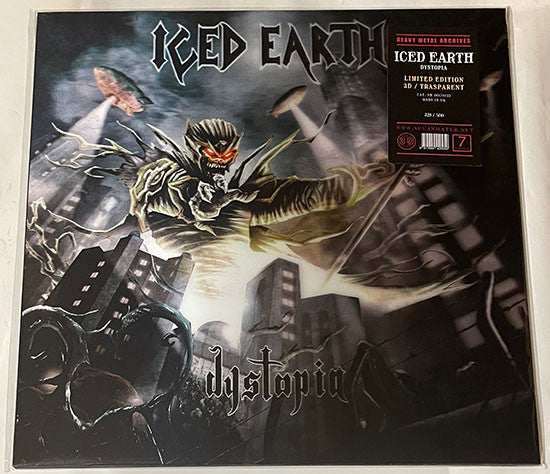 Iced Earth – Dystopia (Limited Edition/Transparent Marbled Red & Black Vinyl) 🇺🇸