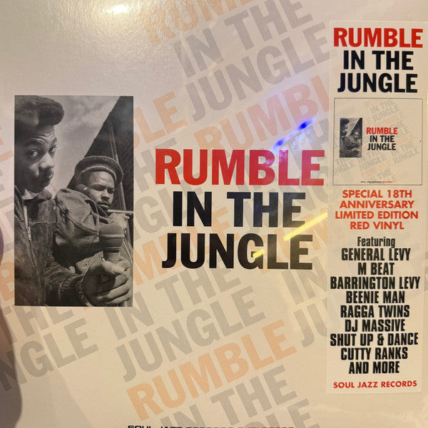 Soul Jazz Records Presents – Rumble in the Jungle (2LP/Red Vinyl) (RSD) 🇺🇸