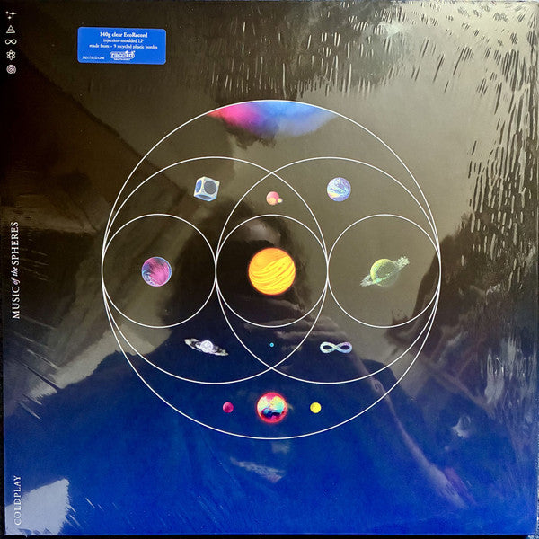 Coldplay – Music of the Spheres (X) (140G/Clear Eco Vinyl) 🇺🇸