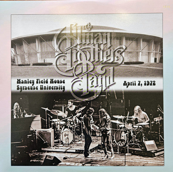 Allman Brothers Band – Manley Field House Syracuse University April 7, 1972 (3LP/Orange & Blue Vinyl) 🇺🇸