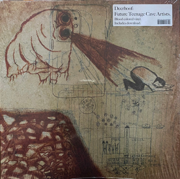 Deerhoof – Future Teenage Cave Artists (Blood Vinyl) 🇺🇸