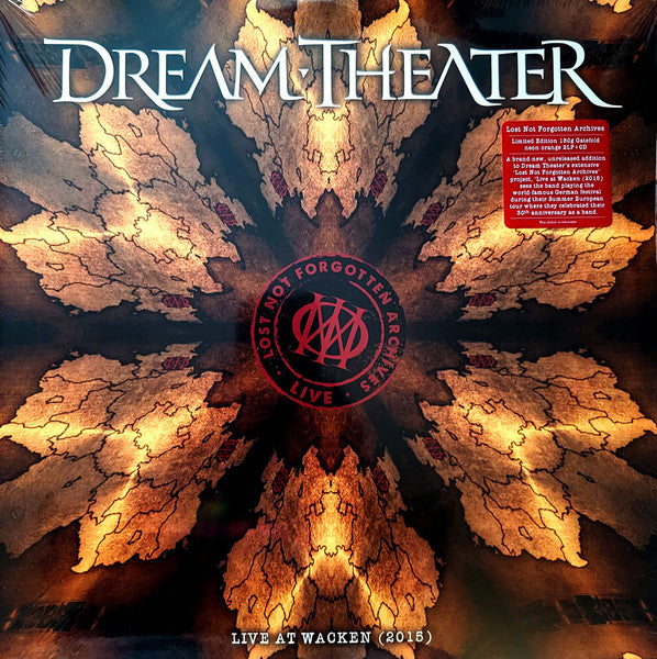 Dream Theater – Lost Not Forgotten Archives: Live at Wacken (2015) (Neon Orange Vinyl/2LP/CD) 🇺🇸