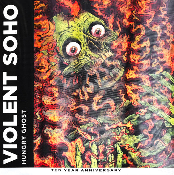 Violent Soho – Hungry Ghost (10 Year Anniversary) (Yellow with Orange & Red Splatter Vinyl/2lp) 🇺🇸