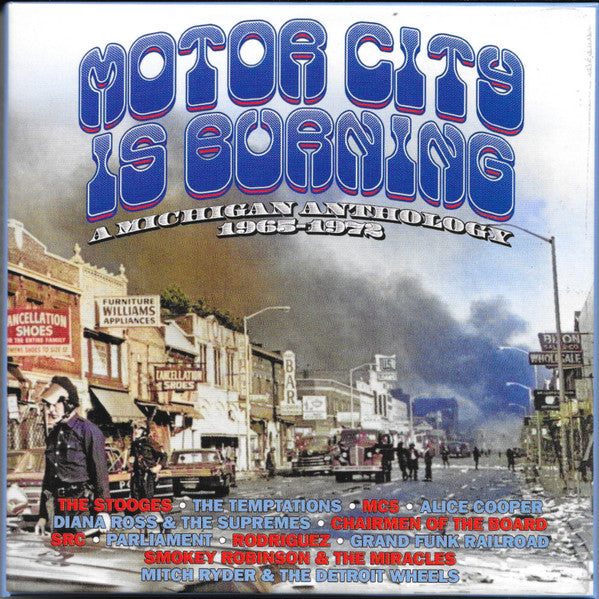 Various Artists – Motor City Is Burning - A Michigan Anthology 1965-197 (3CD) [CD Nuevo] 💿 🇺🇸