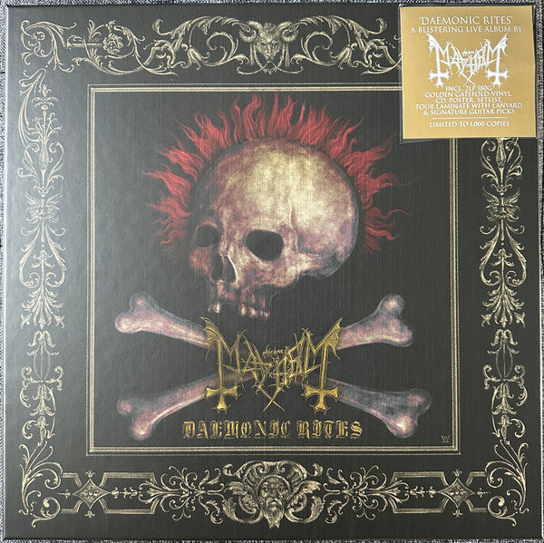 Mayhem – Daemonic Rites (2LP/CD) (Golden Vinyl) 🇺🇸