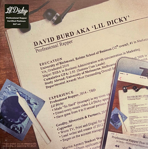 Lil Dicky – Professional Rapper (2LP) 🇺🇸