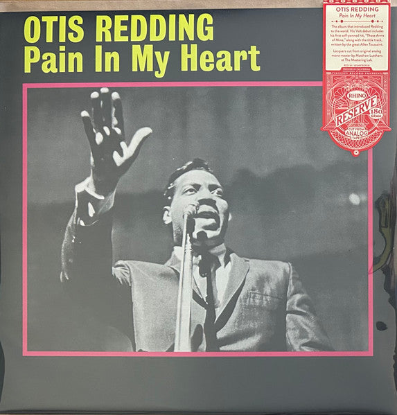 Otis Redding – Pain In My Heart (Rhino Reserve) 🇺🇸