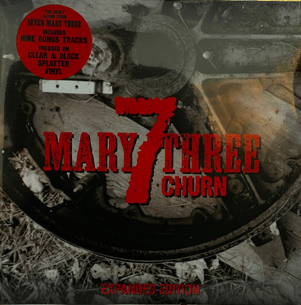 Seven Mary Three – Churn (2LP/Milky Clear W/Black Splatter Vinyl) (I) 🇺🇸