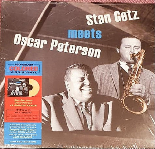 Stan Getz & Oscar Peterson – Stan Getz Meets Oscar Peterson (180G/Solid Orange Virgin Vinyl) 🇺🇸