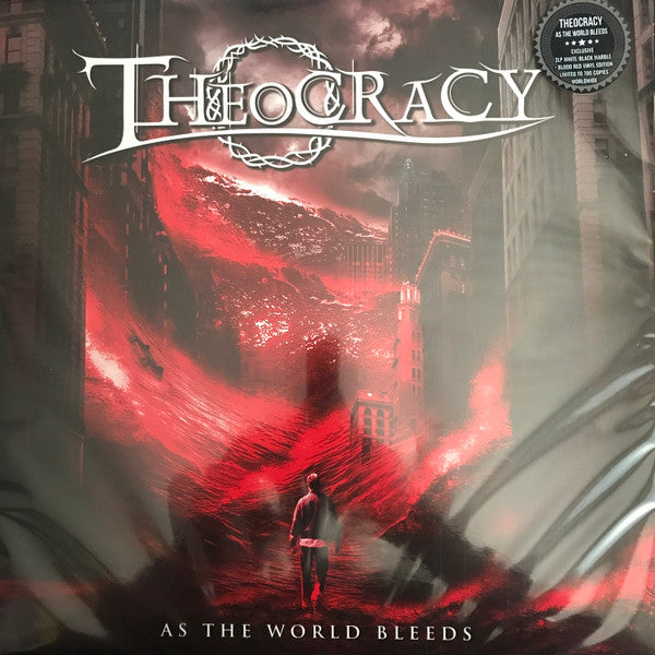 Theocracy – As the World Bleeds (White/Black Marble Blood Red Vinyl) 🇺🇸