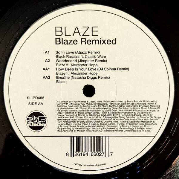Blaze – Blaze Remixed EP 🇺🇸