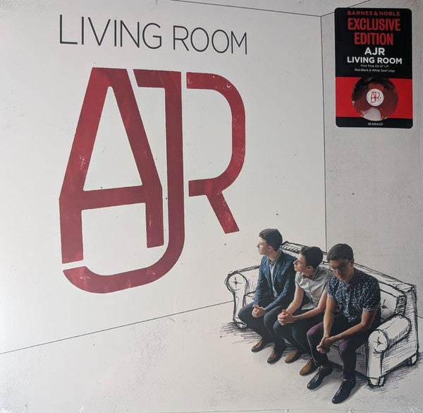 Ajr – Living Room (140G/Red W/Black & White Swirl Vinyl) (Barnes & Noble Exclusive) 🇺🇸