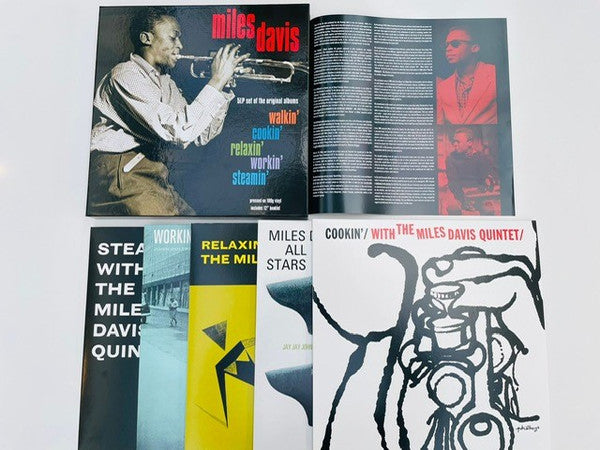 Miles Davis – Walkin Cookin, Relaxin, Workin, Steamin (5LP) 🇺🇸
