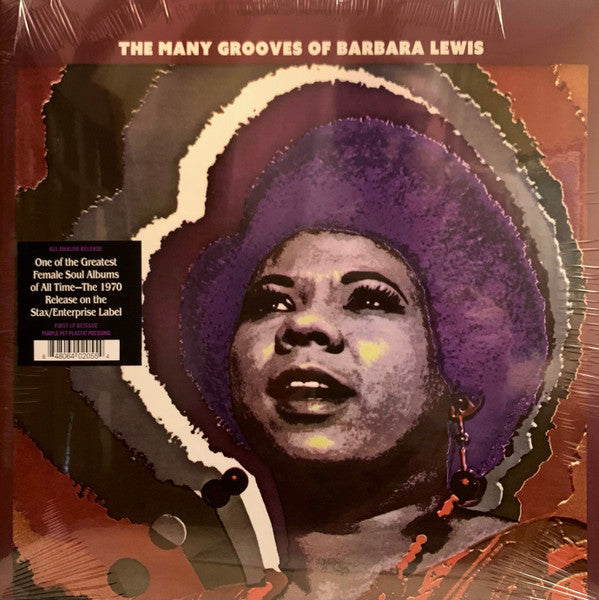Barbara Lewis – Many Grooves of Barbara Lewis (All-analog) (Purple Pet Plastic Vinyl) 🇺🇸