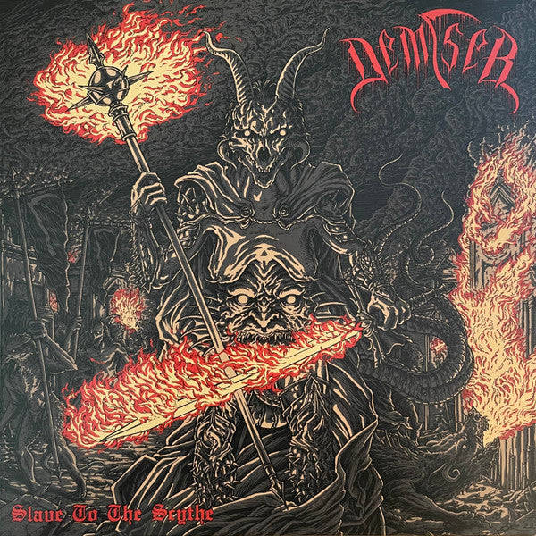 Demiser – Slave to the Scythe (Carbureted Fire Vinyl) 🇺🇸