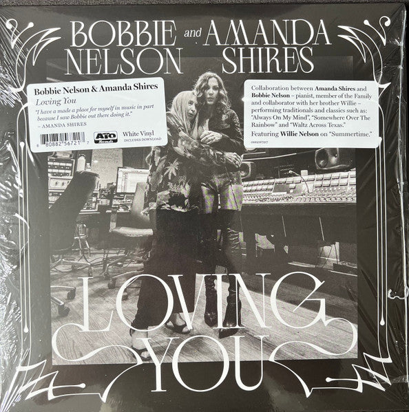 Amanda & Bobbie Nelson Shires – Loving You (White Vinyl) 🇺🇸