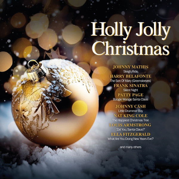 Various Artists – Holly Jolly Christmas (Clear & White Vinyl/180G) 🇺🇸