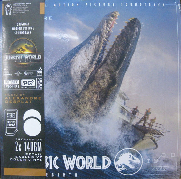 Alexandre Desplat – Jurassic World Rebirth OST (2LP) 🇺🇸