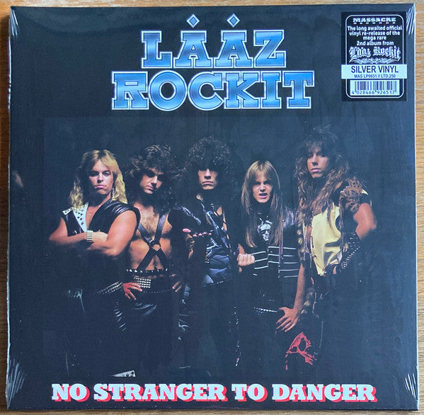 Laaz Rockit – No Stranger to Danger (Silver Vinyl) 🇺🇸
