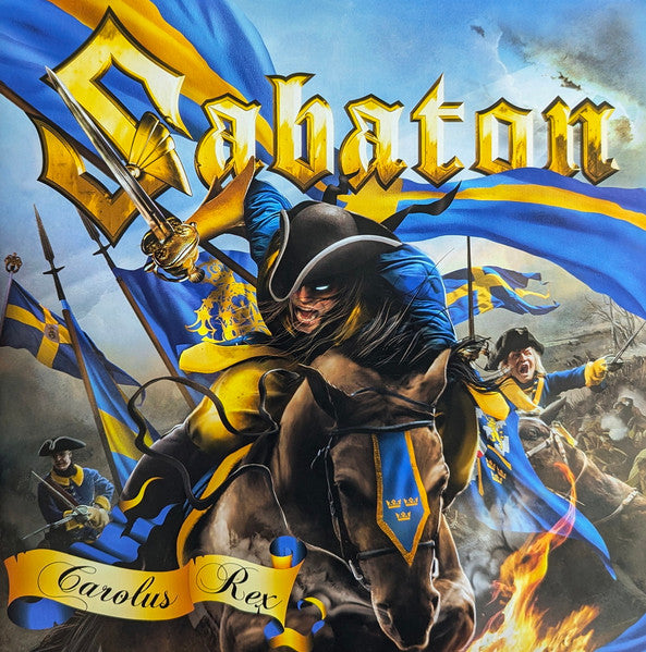 Sabaton – Carolus Rex (Blue Yellow Sunburst Vinyl) 🇺🇸