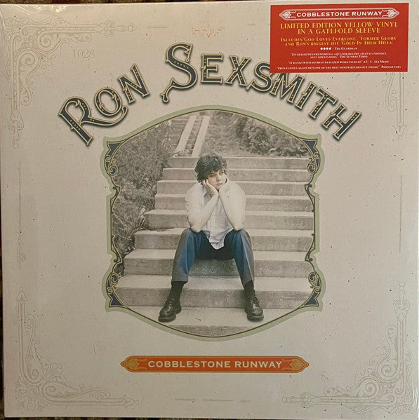 Ron Sexsmith – Cobblestone Runway (140G/Yellow Vinyl) 🇺🇸