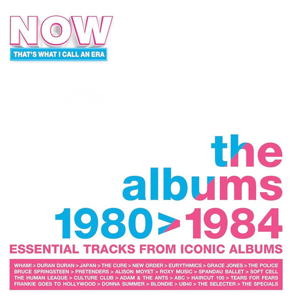 Various Artist – Now Thats What I Call an Era: the Albums 1980-1984 (3LP/WHITE, Blue, Pink Vinyl) 🇺🇸