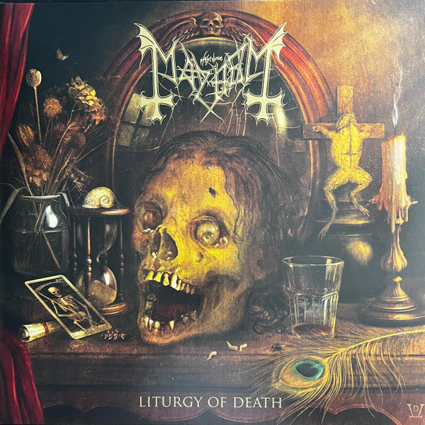 Mayhem – Liturgy of Death (Black/Apricot Splattered Vinyl) (I) 🇺🇸