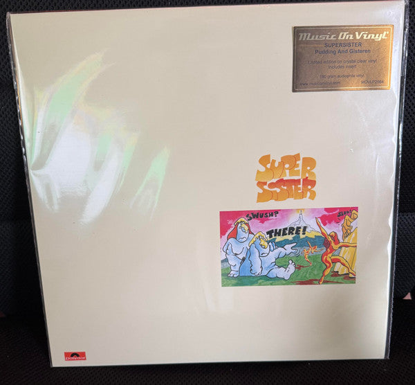 Supersister – Pudding & Gisteren (Crystal Clear Vinyl/180G) 🇺🇸
