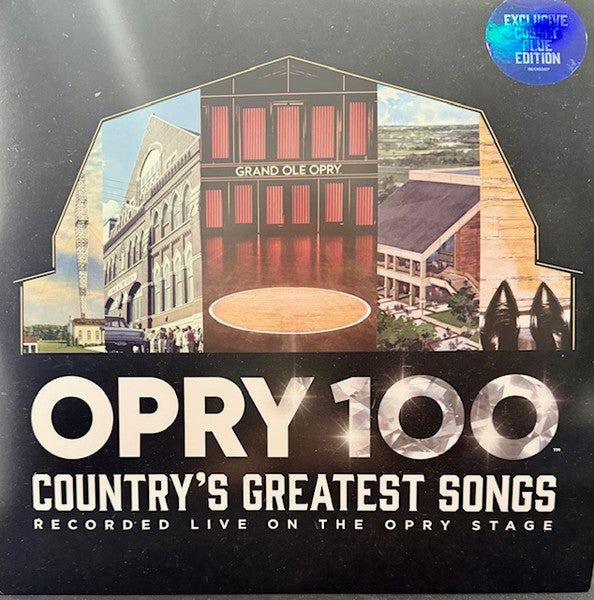 Grand Ole Opry 100 / Various Artists – Opry 100: Country's Greatest Songs (Blue Vinyl/2LP) (I) 🇺🇸
