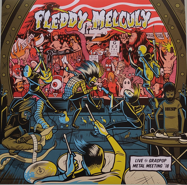 Fleddy Melculy – Live @ Graspop Metal Meeting '18 (Limited/Voodoo Orange Vinyl/180G/Insert/Numbered) 🇺🇸