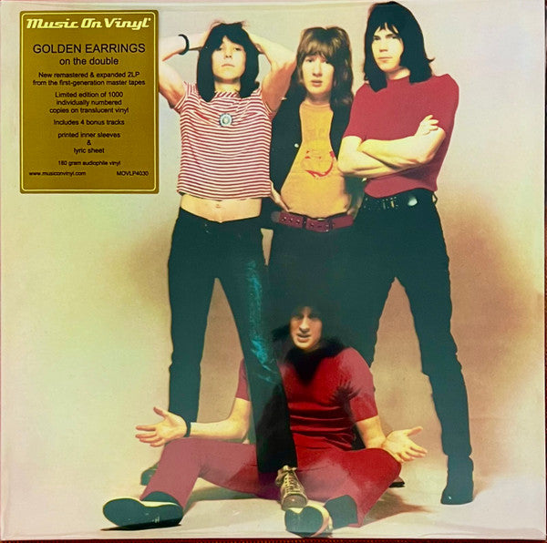 Golden Earring – On the Double (Crystal Clear Vinyl/2LP/180G/Numbered) 🇺🇸