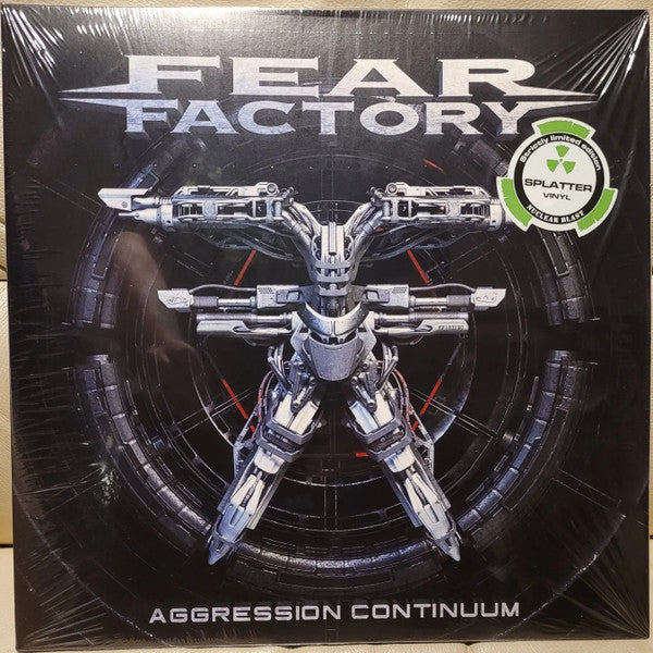 Fear Factory – Aggression Continuum (Crystal Clear Red Vinyl/2LP) (I) 🇺🇸