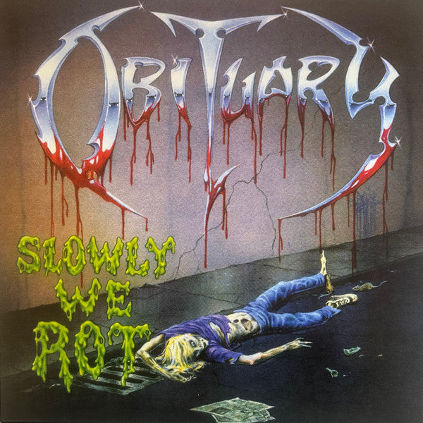 Obituary – Slowly We Rot (Remastered/Expanded) (Corpse Blue with Blood Splatter Vinyl) 🇺🇸