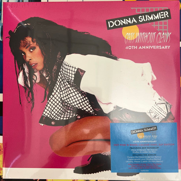 Donna Summer – Cats Without Claws (140G/Pink & White Vinyl/2LP) (40TH Anniversary) 🇺🇸