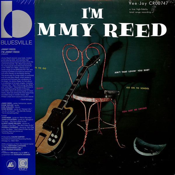 Jimmy Reed – I’m Jimmy Reed (Bluesville Acoustic Sounds Series) 🇺🇸