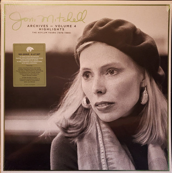 Joni Mitchell – Joni Mitchell Archives, VOL. 4: the Asylum Years (1976-1980) (Highlights) (4LP) 🇺🇸