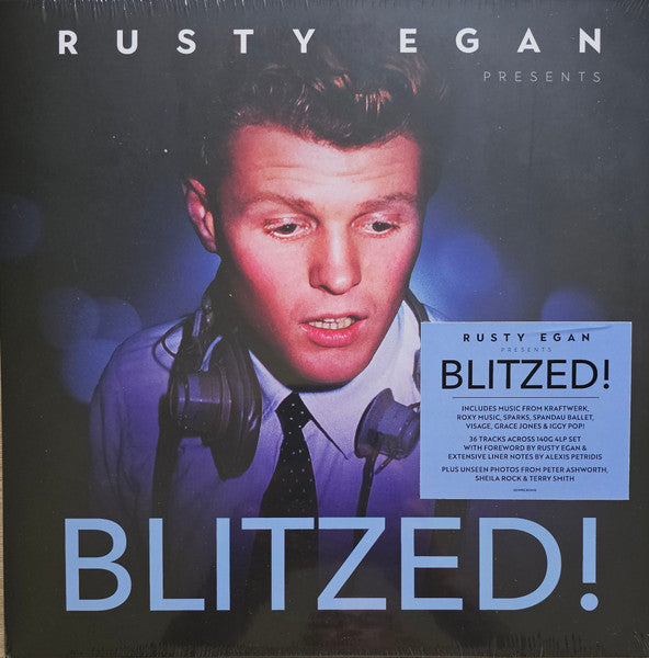 Various Artists – Rusty Egan Presents… Blitzed! (140G/4LP) 🇺🇸