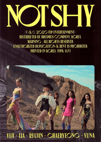 Itzy – Not Shy [CD Nuevo] 💿 🇺🇸