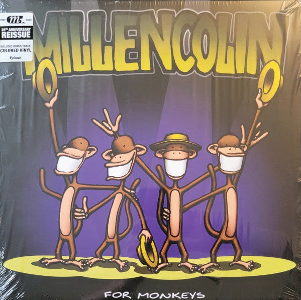 Millencolin – For Monkeys (Anniv. Ed/Psychedelic Green Vinyl) 🇺🇸