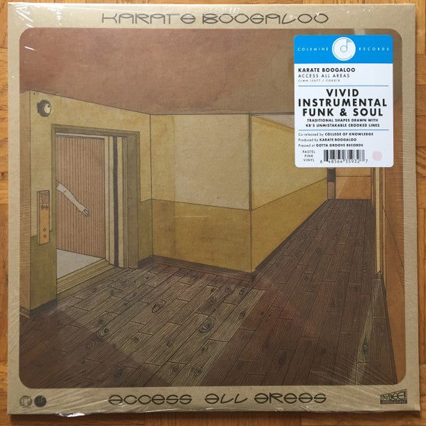 Karate Boogaloo – Access All Areas (Pastel Pink Vinyl) 🇺🇸
