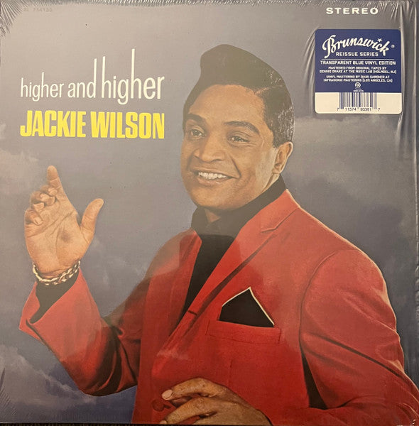 Jackie Wilson – Higher & Higher (Translucent Blue Vinyl) 🇺🇸