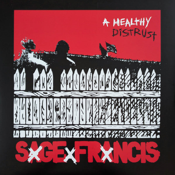 Sage Francis – Healthy Distrust (Anniv. Ed./2LP/White/Red Splatter Vinyl/Deluxe/Reissue) 🇺🇸