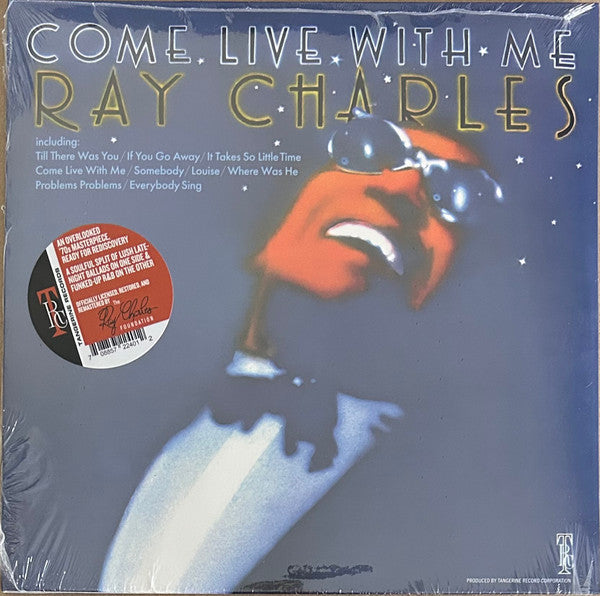 Ray Charles – Come Live with Me (Orange Vinyl) 🇺🇸