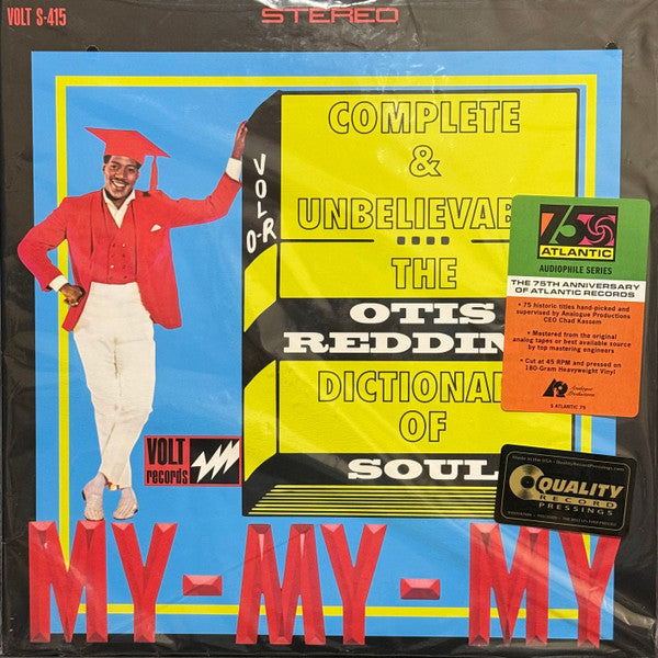 Otis Redding – Complete & Unbelievable...The Otis Redding Dictionary Of Soul (2Lp/180G/45Rpm) 🇺🇸