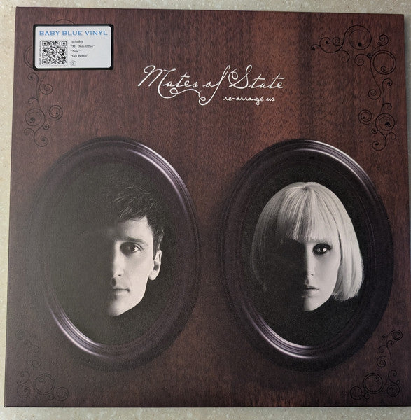 Mates of State – Re-arrange US (Blue Vinyl) 🇺🇸
