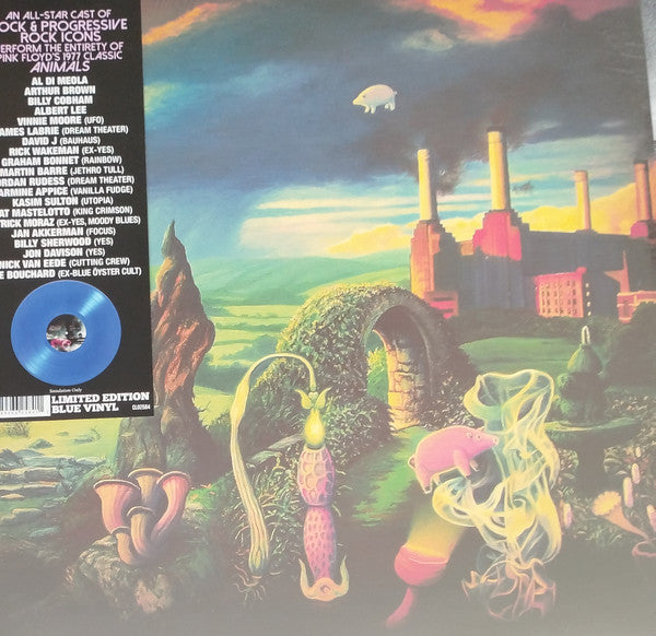 Various Artists – Animals Reimagined - Tribute to Pink Floyd (Blue Vinyl) 🇺🇸
