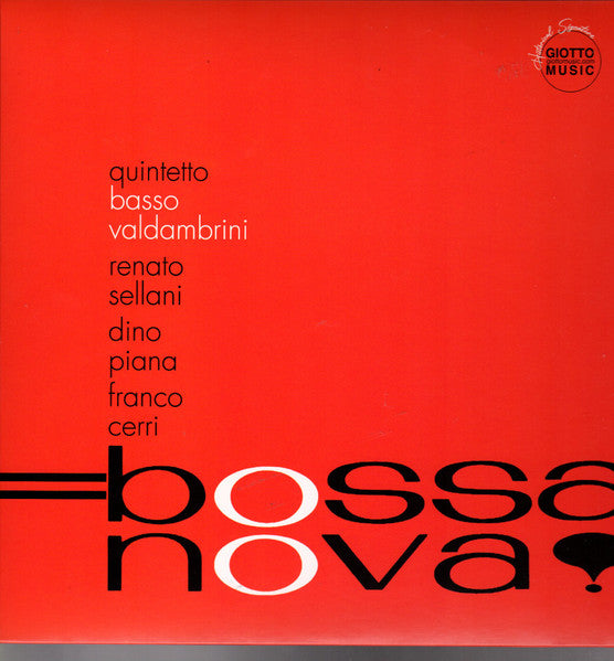 Quintetto Basso - Valdambrini – Bossa Nova! (Ltd.num.ed. LP) 🇺🇸