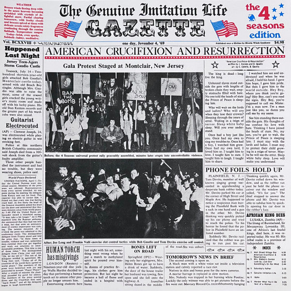 Frankie & the Four Seasons Valli – Genuine Imitation Life Gazette (140G) 🇺🇸