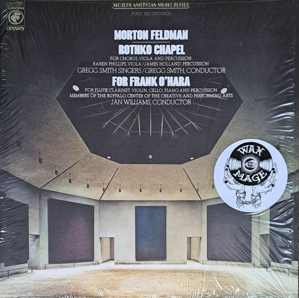 Morton Feldman – Rothko Chapel/For Frank O'hara (50TH Anniversary) (180G) 🇺🇸